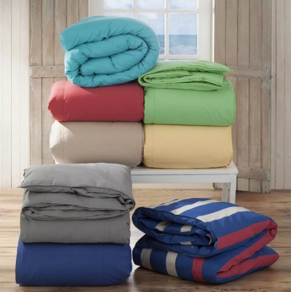 New Southern Tide King 3pc Comforter set SkipJack - Picture 5 of 5